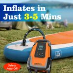 150 PSI Portable Heavy-Duty Dual Pump Air Compressor with Digital Display, Advanced Multi-Functional Inflator for Cars, Trucks, Boats, RVs, and Sports Equipment, Featuring Rapid Inflation, Low Noise Operation, and Durable Design for Professional and Personal Use - Image 3