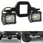 Car LED Light Set with Hook Mounting Brackets 10.16cm 3-Row – Lamp Kit (Battery Not Included) - Image 2