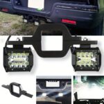 Car LED Light Set with Hook Mounting Brackets 10.16cm 3-Row – Lamp Kit (Battery Not Included) - Image 6