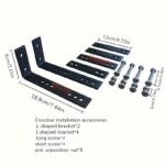Car Tent and Awning Mounting Bracket, Vertical Crossbar Mounting Accessories - Image 5