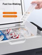 AstroAI 12 Volt Car Refrigerator, 12V Portable Freezer Camping Fridge Cooler (-4℉~68℉) with 12/24V DC & 110V AC for Car, RV, Truck, Van, Boat for Camping, Travel, Fishing Outdoor - Image 9