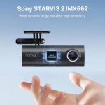 70Mai Dash Camera For Cars, 1080P, 130° Wide Angle, Built-In Wifi Dash Cam, Emergency Recording, App Control Dashboard, Car Camera Recorder With Night Vision, G-Sensor, Car Dvr - Image 3