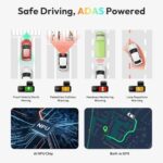 Botslab 4K Dash Cam Front and Rear, 170° Ultra Wide Dashcam with ADAS, Night Vision, 24/7 Parking Mode, Sony IMX415 Sensor, WDR, Free 64GB SD Card, 5G/2.4G WiFi, Built-in GPS, Loop Recording - Image 5