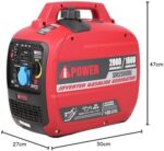 AIPower A Gasoline Silent Inverter Generator, 50/60HZ, 2000-Watt - Image 9