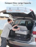 AstroAI 12 Volt Car Refrigerator, 12V Portable Freezer Camping Fridge Cooler (-4℉~68℉) with 12/24V DC & 110V AC for Car, RV, Truck, Van, Boat for Camping, Travel, Fishing Outdoor - Image 6