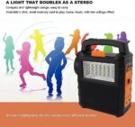 BROLEO Solar Generator, 6000mah Portable Power Station with Solar Panel, LED Lights, MP3, FM Radio, DC & USB Ports, Outdoor Backup Lithium Battery for Camping, Home, RV, Emergency Backup - Image 4