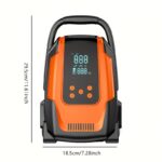 150 PSI Portable Heavy-Duty Dual Pump Air Compressor with Digital Display, Advanced Multi-Functional Inflator for Cars, Trucks, Boats, RVs, and Sports Equipment, Featuring Rapid Inflation, Low Noise Operation, and Durable Design for Professional and Personal Use - Image 2