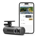 70Mai Dash Camera For Cars, 1080P, 130° Wide Angle, Built-In Wifi Dash Cam, Emergency Recording, App Control Dashboard, Car Camera Recorder With Night Vision, G-Sensor, Car Dvr