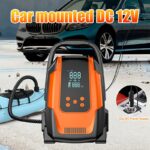 150 PSI Portable Heavy-Duty Dual Pump Air Compressor with Digital Display, Advanced Multi-Functional Inflator for Cars, Trucks, Boats, RVs, and Sports Equipment, Featuring Rapid Inflation, Low Noise Operation, and Durable Design for Professional and Personal Use - Image 4