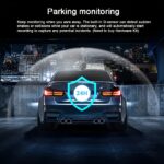 BCUOZ 3-Lens Car Dashcam with 1080P Front & 480P Interior/Rear Cameras – Night Vision, Loop Recording, Parking Monitor, IR Night Vision, Video Recorder, Car DVR Accessories (32 GB Memory Card Included) - Image 9